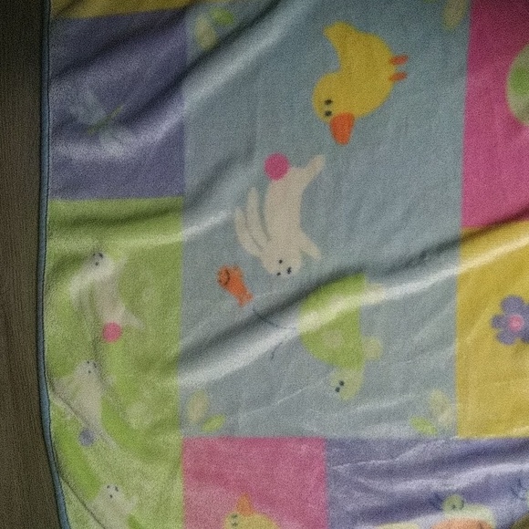 Carter's Types vintage baby blanket (spot see description) - Picture 3 of 12